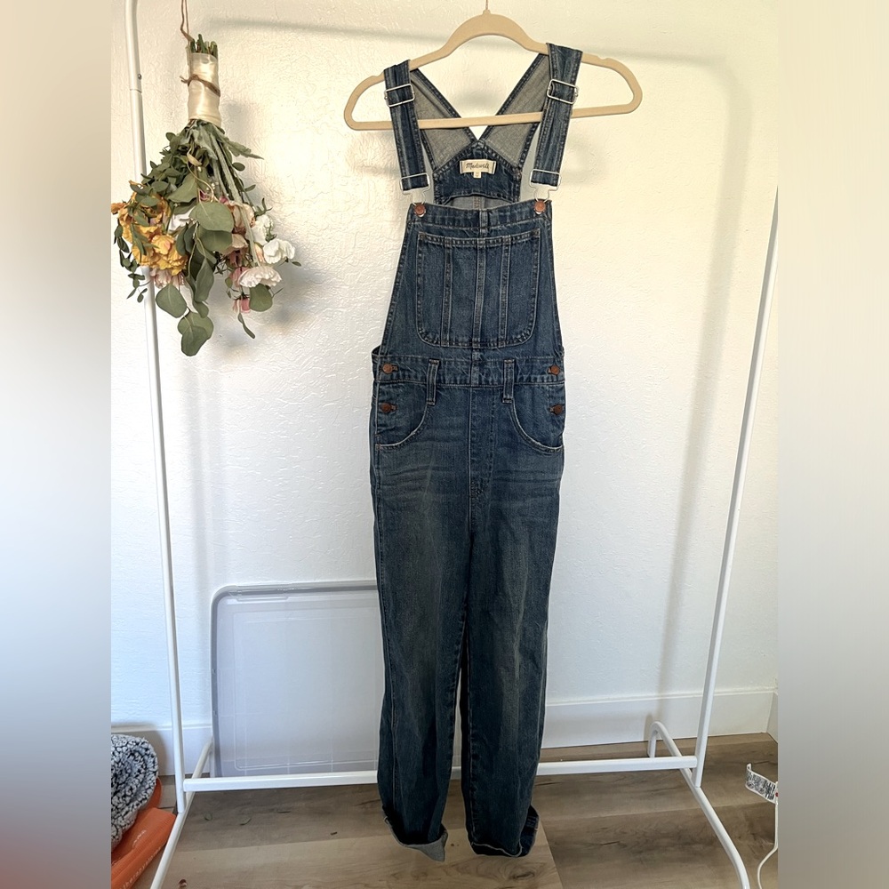 Madewell Denim Overalls, gently worn